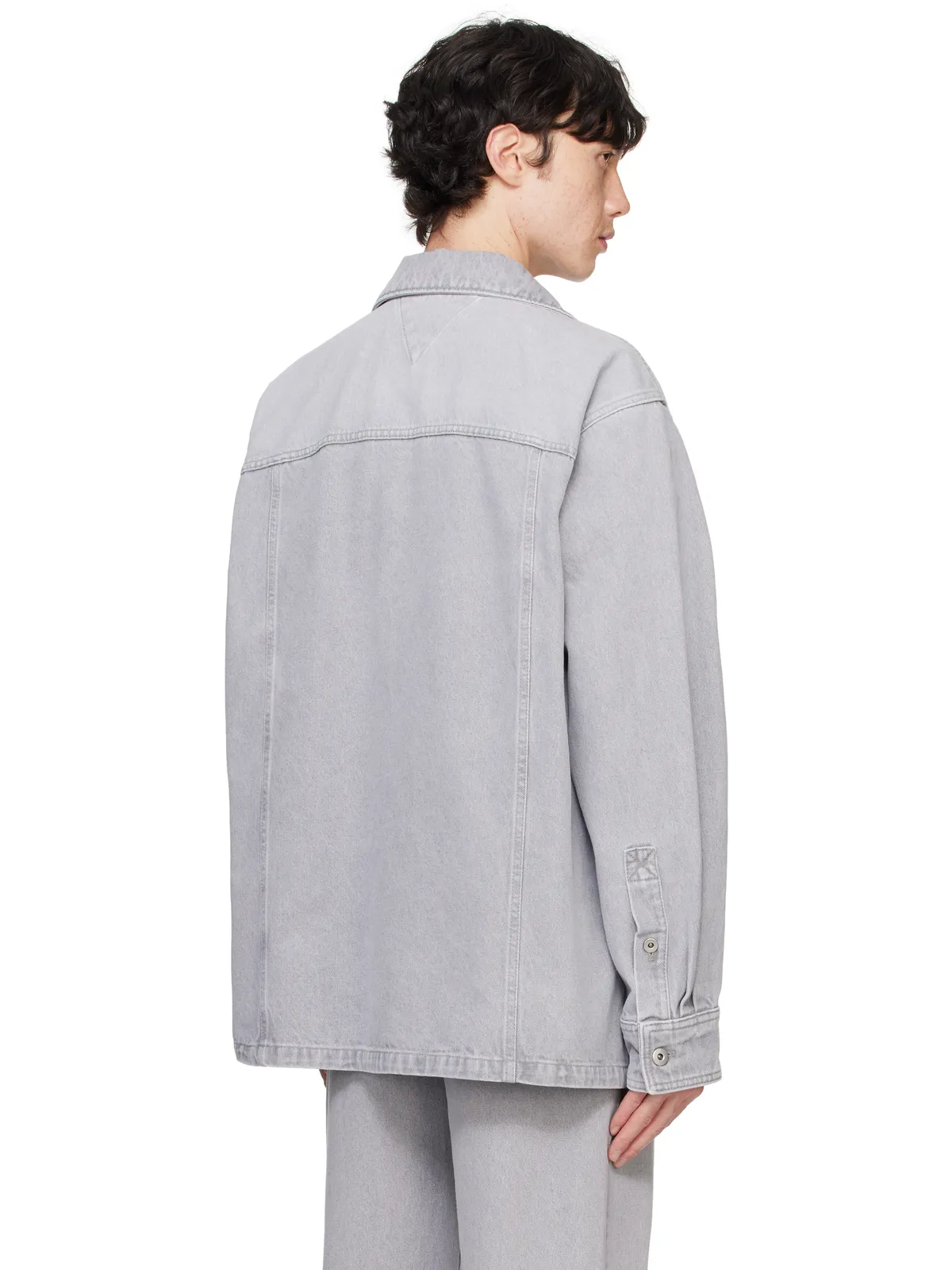 Bottega Veneta ウォッシュド デニムシャツ - 画像3