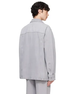 Bottega Veneta ウォッシュド デニムシャツ - サムネイル3