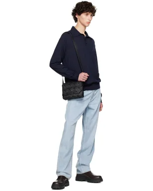 Bottega Veneta インバーテッド シーム ニットポロシャツ - サムネイル4