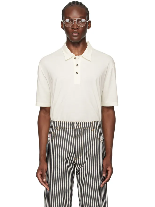 Bottega Veneta Bottega Veneta ライト ポロシャツの商品画像