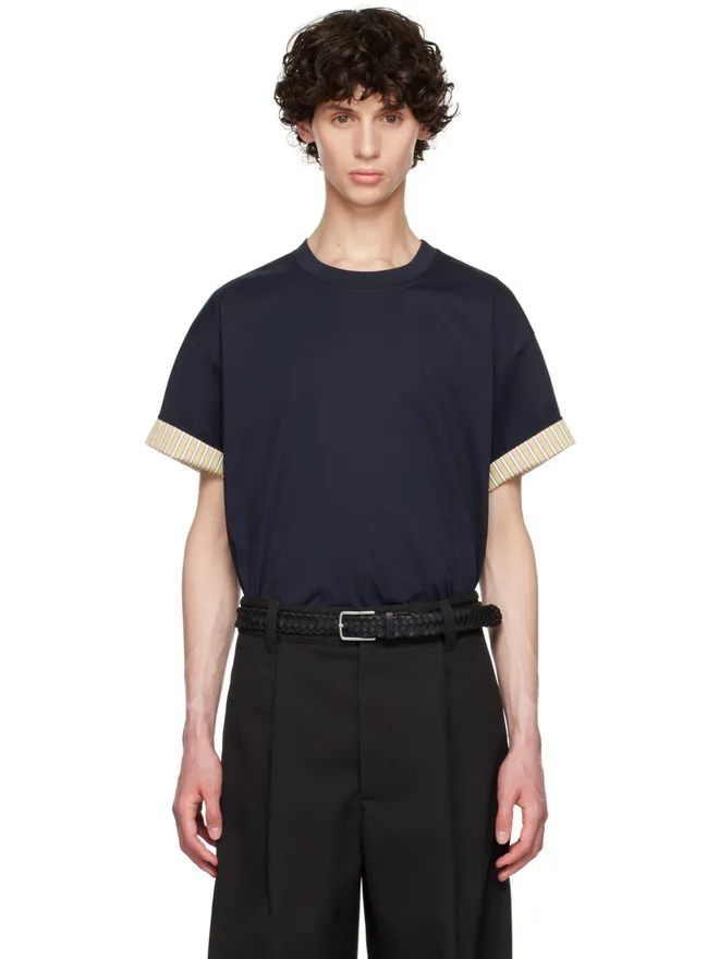 Bottega Veneta Bottega Veneta ダブルレイヤー Tシャツの商品画像