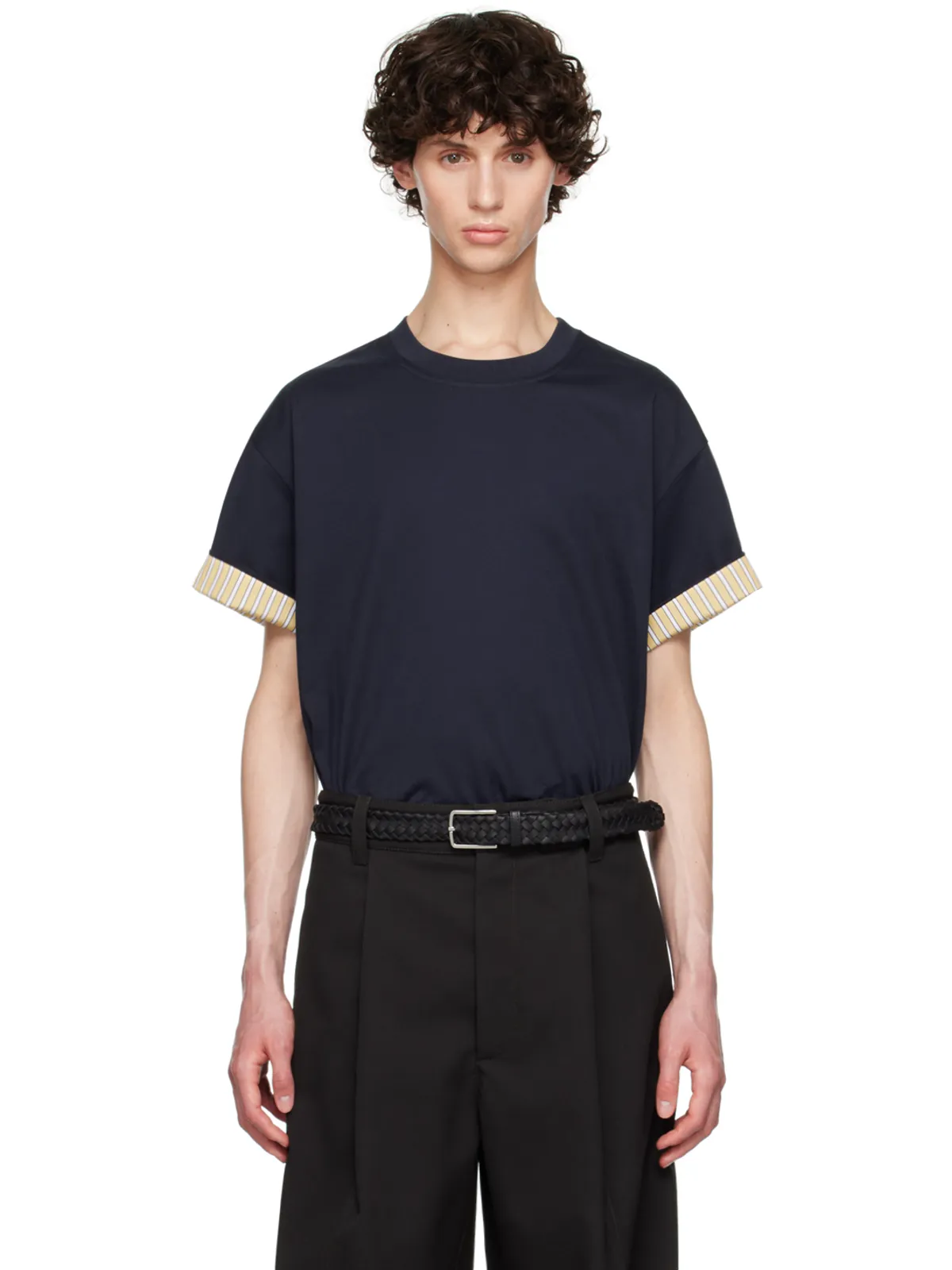 Bottega Veneta ダブルレイヤー Tシャツ - 画像1