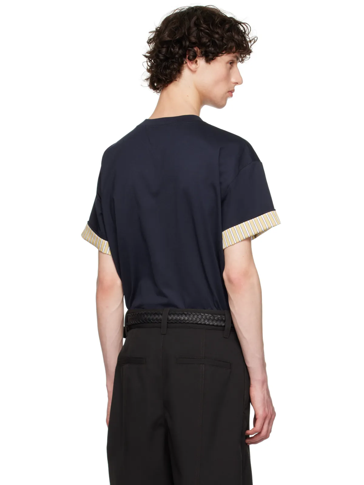 Bottega Veneta ダブルレイヤー Tシャツ - 画像3