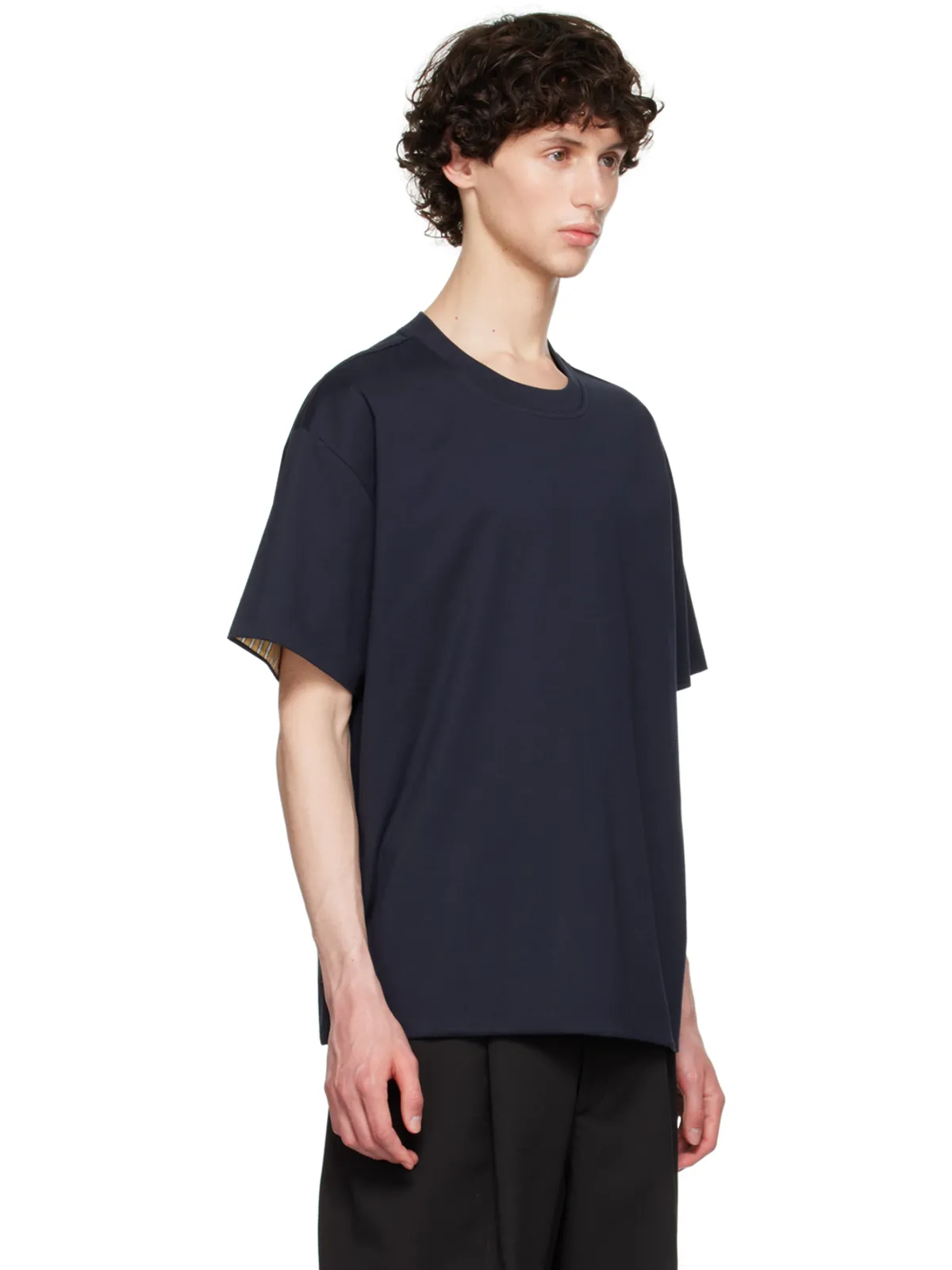 Bottega Veneta ダブルレイヤー Tシャツ - 画像4