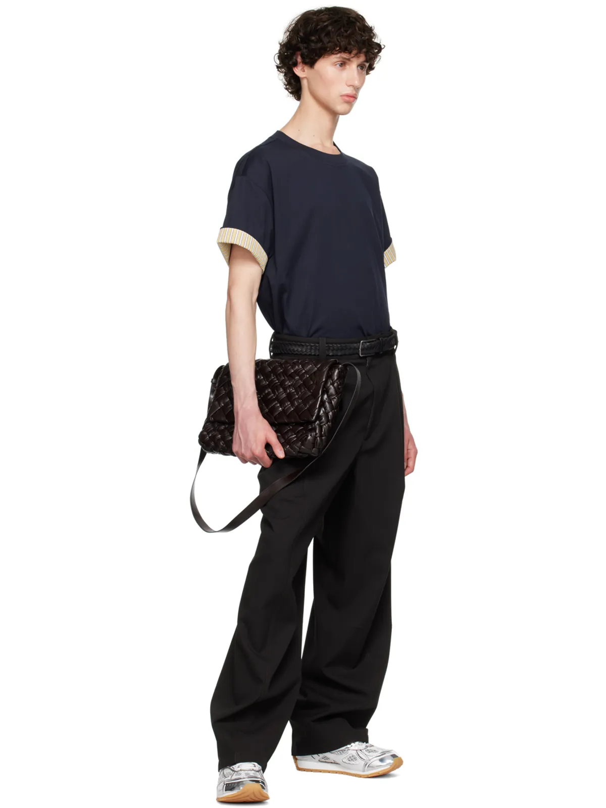 Bottega Veneta ダブルレイヤー Tシャツ - 画像5