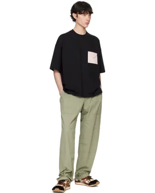 Bottega Veneta ピマコットン ジャージ オーバーサイズ Tシャツ - サムネイル4