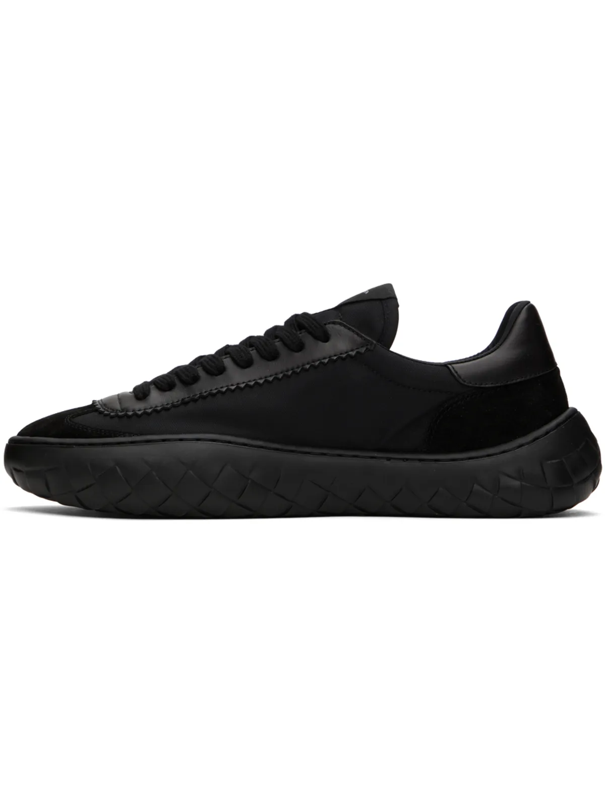 Bottega Veneta ナイロン＆スエード スニーカー - 画像3