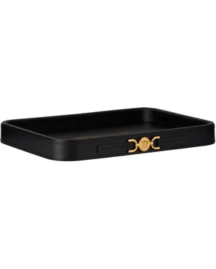 VERSACE ブラック メドゥーサ '95 レザー 小物入れ - サムネイル2