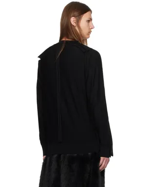 Simone Rocha ビーズ インバーテッドシーム カーディガン - サムネイル3
