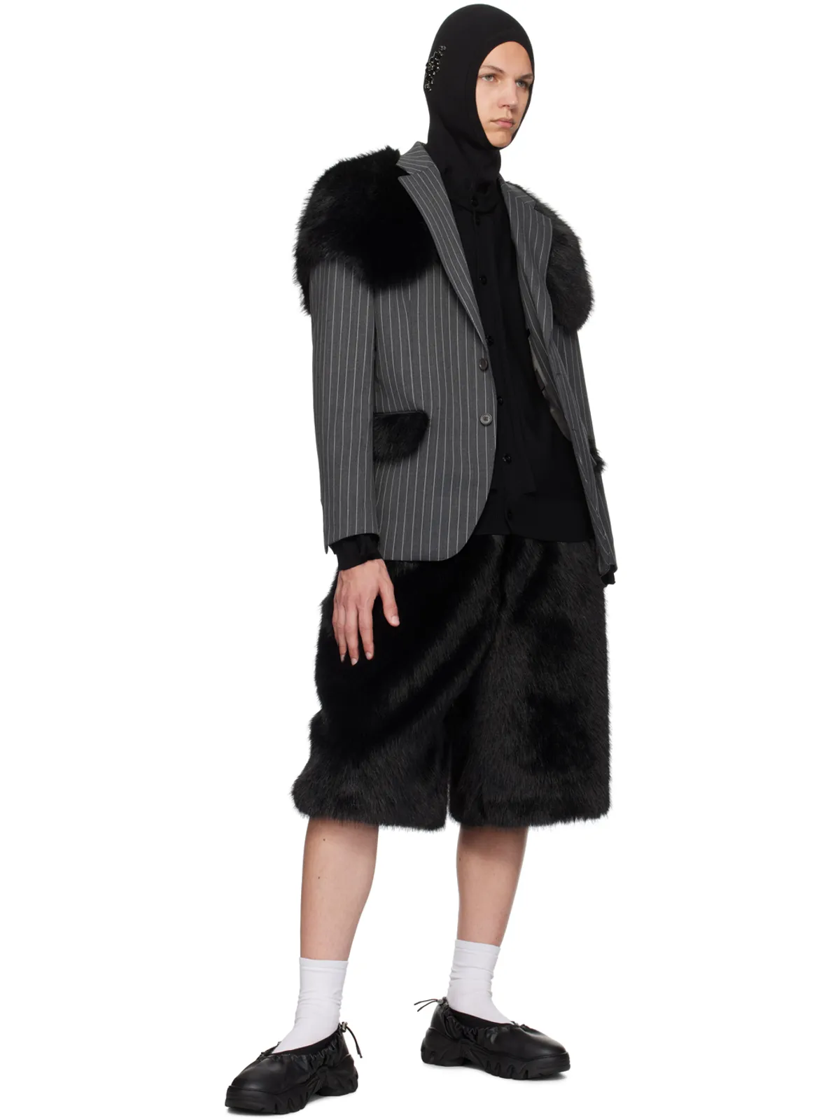 Simone Rocha ビーズ インバーテッドシーム カーディガン - 画像4