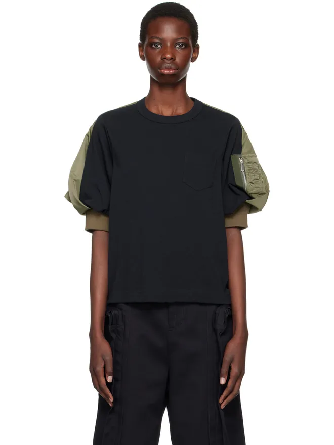 sacai sacai パネル Tシャツの商品画像