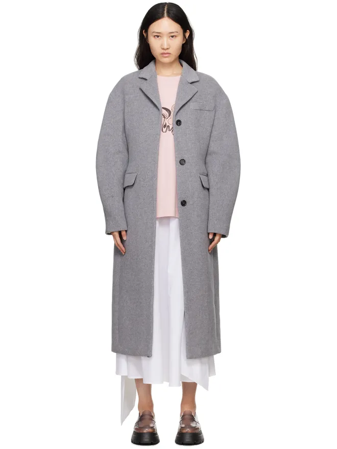 MSGM MSGM ドロップショルダー コートの商品画像