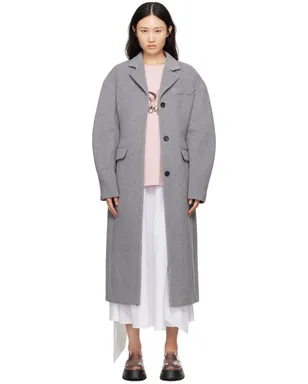 MSGM ドロップショルダー コート - サムネイル1