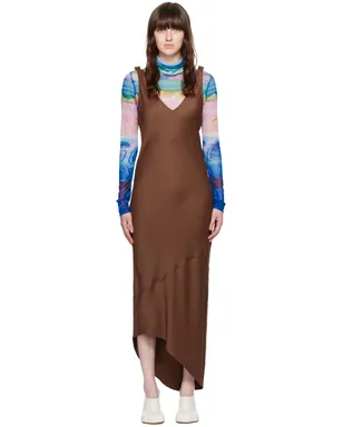 JW Anderson Vネック ミディアムドレス - サムネイル1