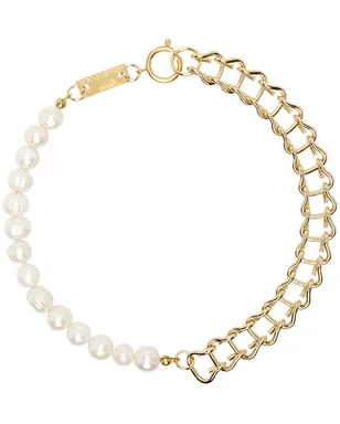 IN GOLD WE TRUST PARIS ゴールド パール ヴィンテージ ネックレス - サムネイル1
