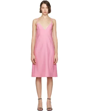 JACQUEMUS La Casaコレクション ブラック La robe Camison ミニワンピース - サムネイル1