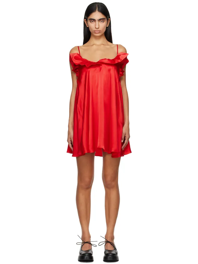 KIKA VARGAS KIKA VARGAS Joan ミニドレスの商品画像