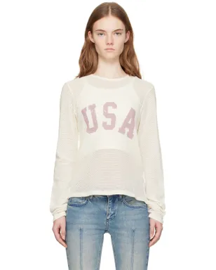 GUESS USA フロント レタリング Tシャツ - サムネイル1