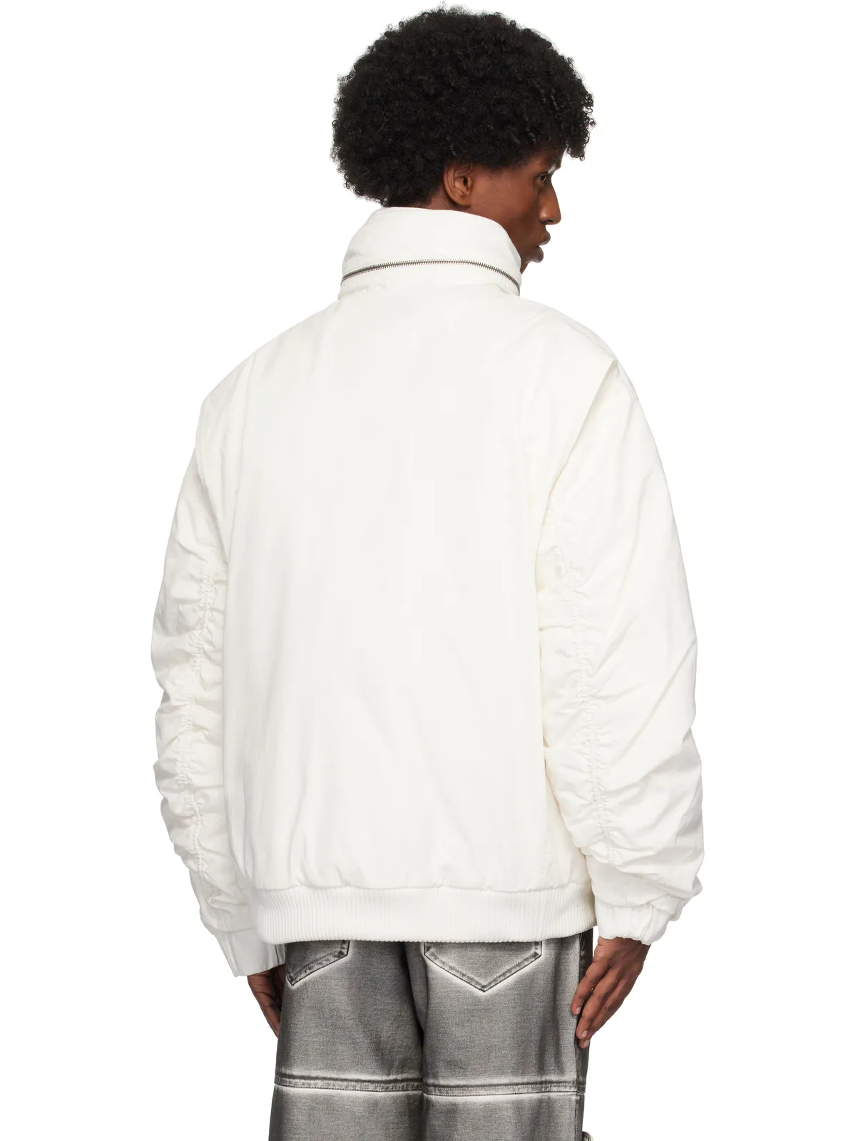 GUESS USA コットン リップストップ ジャケット - 画像3
