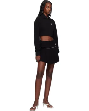 Palm Angels モノグラム クロップド ポロシャツ - サムネイル4