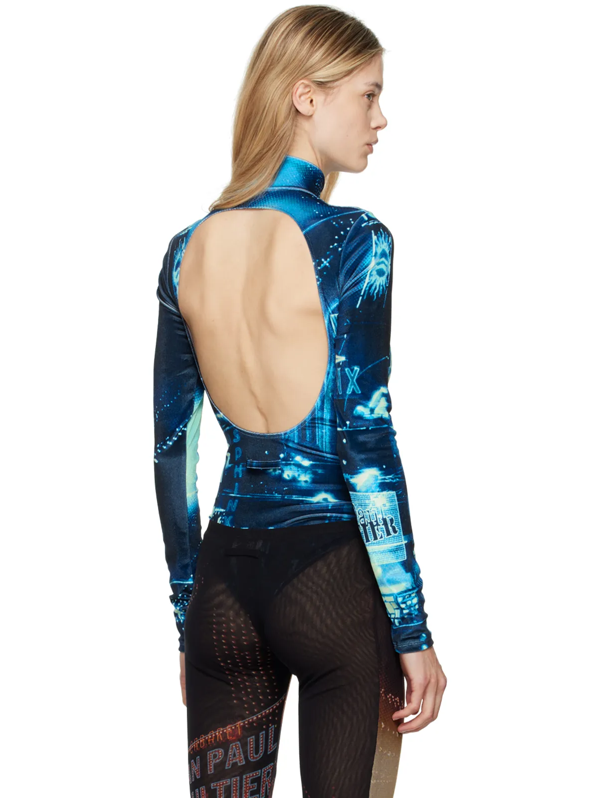 Jean Paul Gaultier The Velvet Pigalle ボディスーツ - 画像3