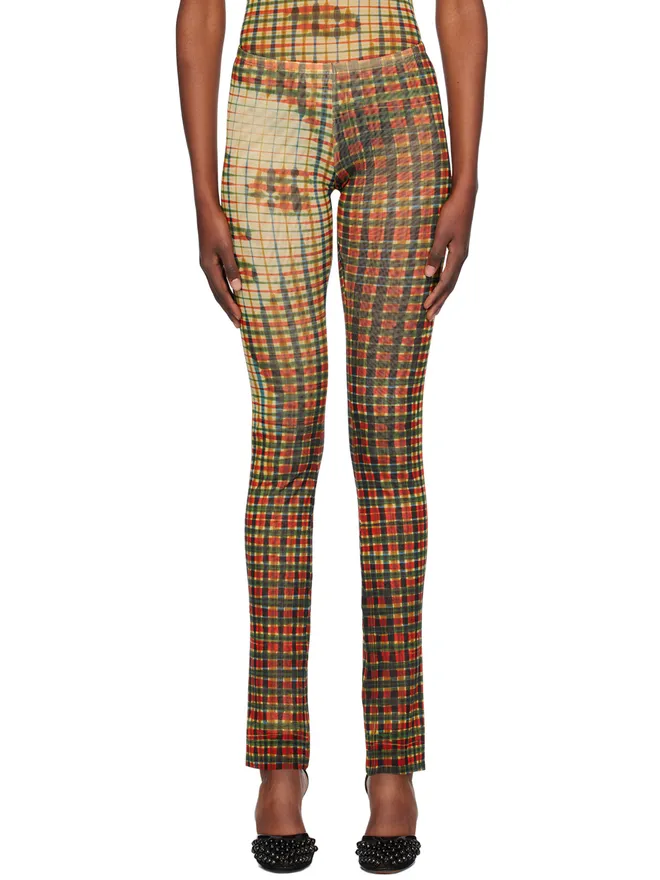 Jean Paul Gaultier Jean Paul Gaultier チェック ラウンジパンツの商品画像