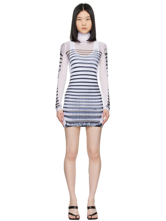 Jean Paul Gaultier Jean Paul Gaultier The Marinière ミニワンピースの商品画像