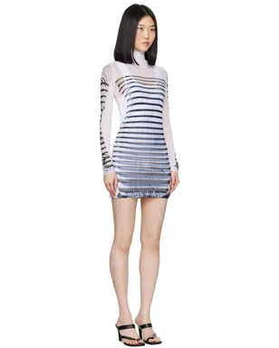 Jean Paul Gaultier The Marinière ミニワンピース - サムネイル2