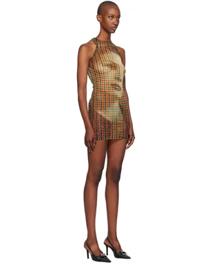 Jean Paul Gaultier Tartan Face ミニワンピース - サムネイル2