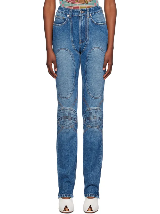 Jean Paul Gaultier Jean Paul Gaultier レースアップ ジーンズの商品画像