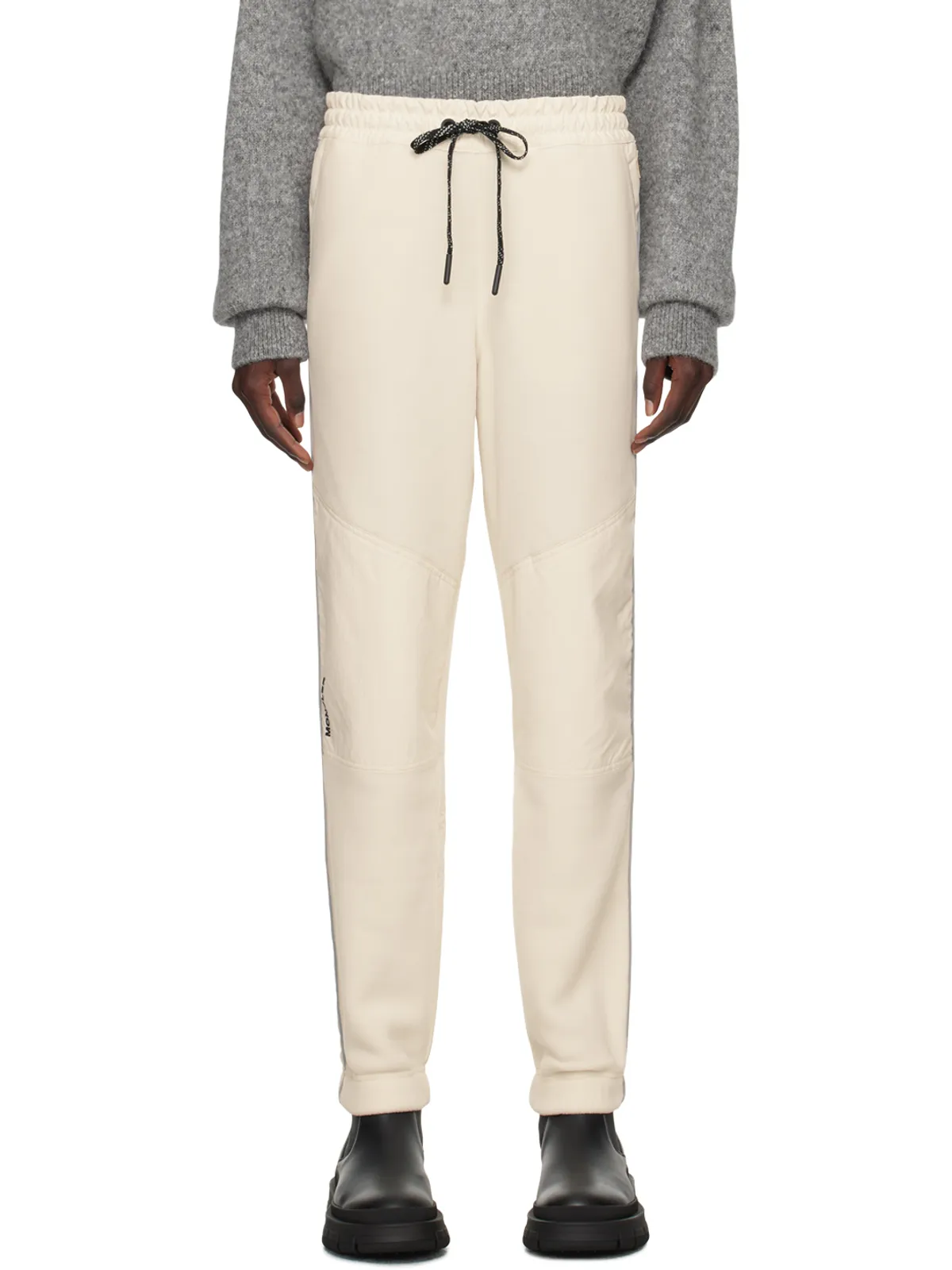 Moncler Grenoble リフレクティブ ストライプ ラウンジパンツ - 画像1