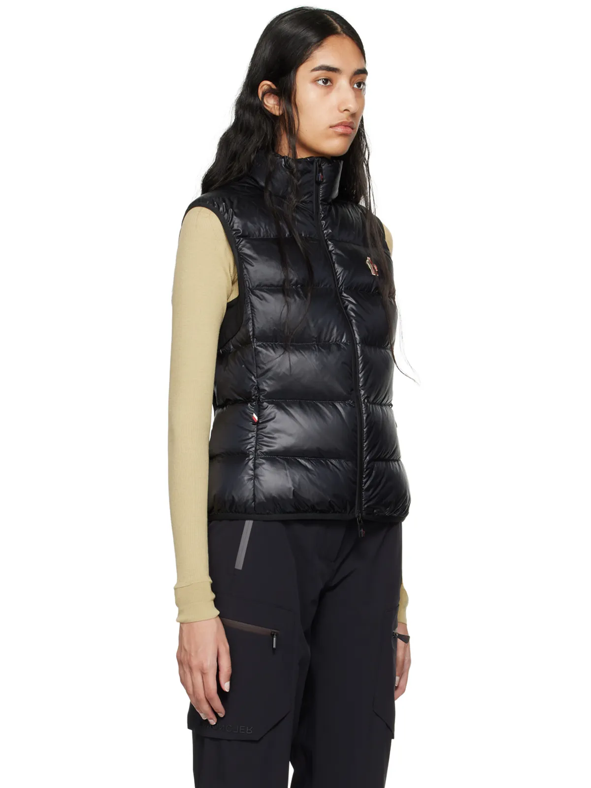Moncler Grenoble ロゴパッチ ダウンベスト - 画像2