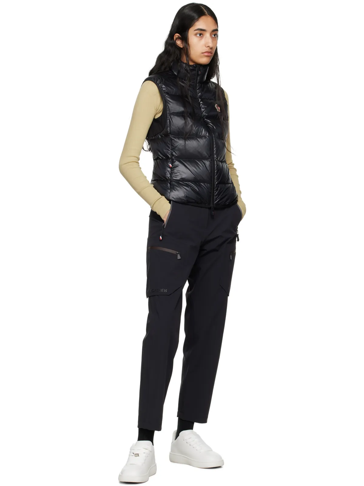Moncler Grenoble ロゴパッチ ダウンベスト - 画像4