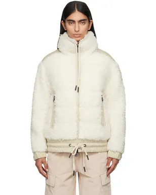 Moncler Grenoble Teddy フェイクシアリング ダウンジャケット - サムネイル1