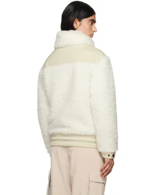 Moncler Grenoble Teddy フェイクシアリング ダウンジャケット - サムネイル3