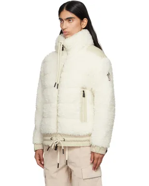 Moncler Grenoble Teddy フェイクシアリング ダウンジャケット - サムネイル4