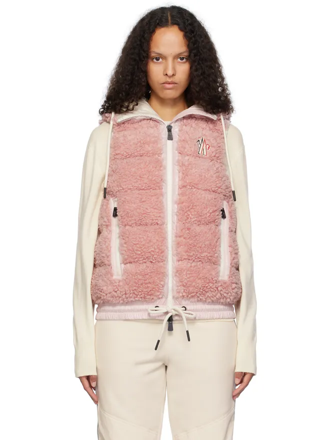 Moncler Grenoble Moncler Grenoble Teddy パデッド ジップアップ ダウンベストの商品画像
