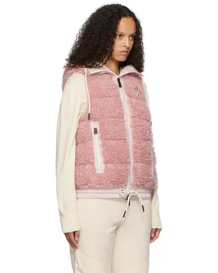 Moncler Grenoble Teddy パデッド ジップアップ ダウンベスト - サムネイル2