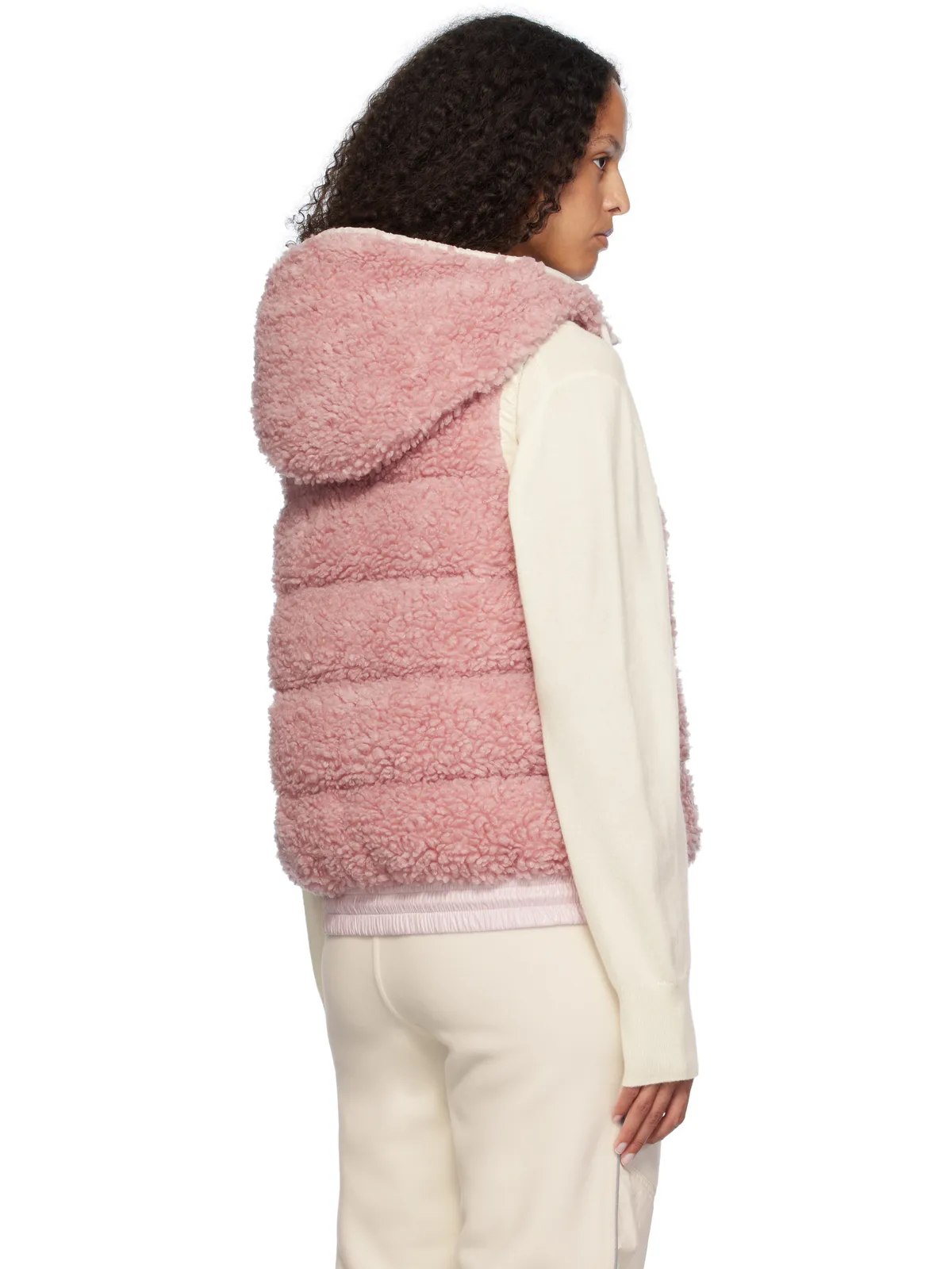 Moncler Grenoble Teddy パデッド ジップアップ ダウンベスト - 画像3