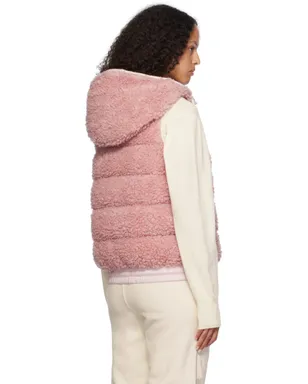 Moncler Grenoble Teddy パデッド ジップアップ ダウンベスト - サムネイル3