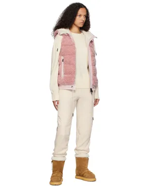 Moncler Grenoble Teddy パデッド ジップアップ ダウンベスト - サムネイル4