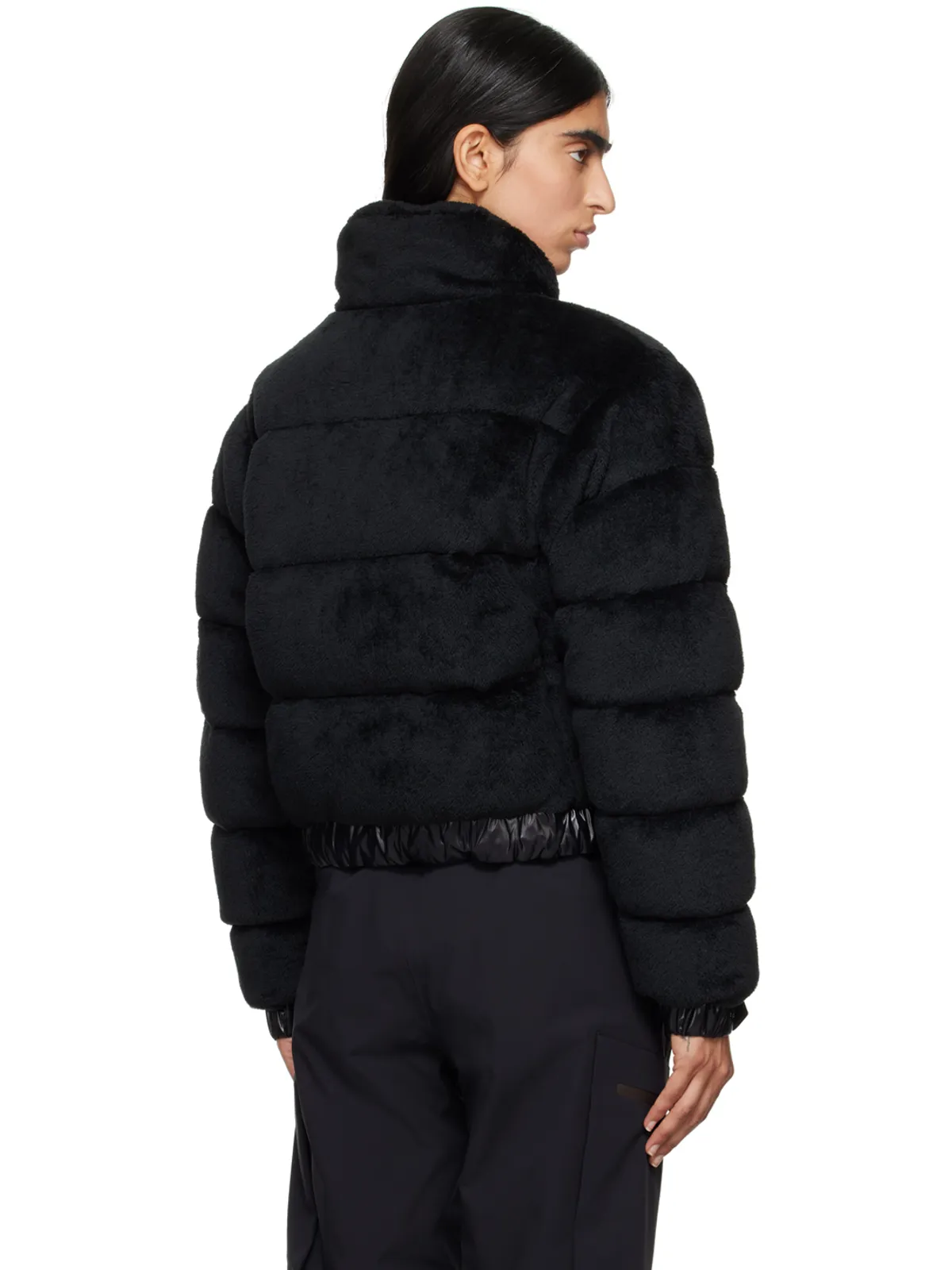 Moncler Grenoble Ayse フェイクファー ダウンジャケット - 画像3