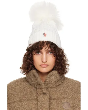 Moncler Grenoble ウール ポンポン ビーニー - サムネイル1