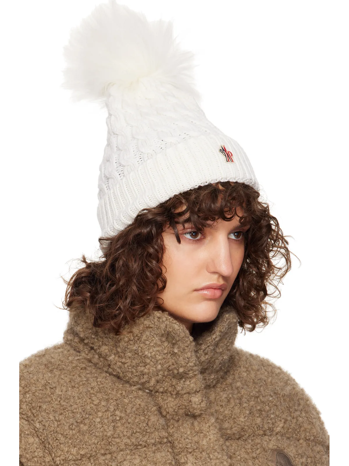Moncler Grenoble ウール ポンポン ビーニー - 画像2