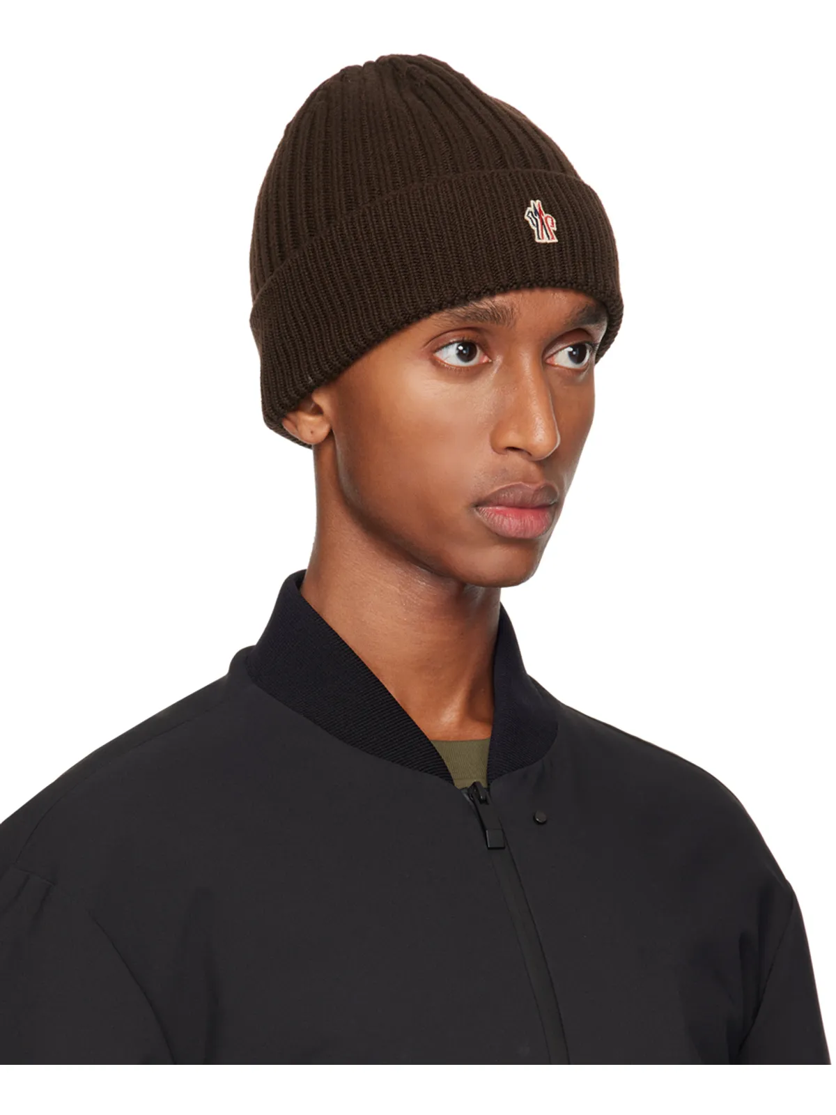 Moncler Grenoble リブニット ウール ビーニー - 画像2