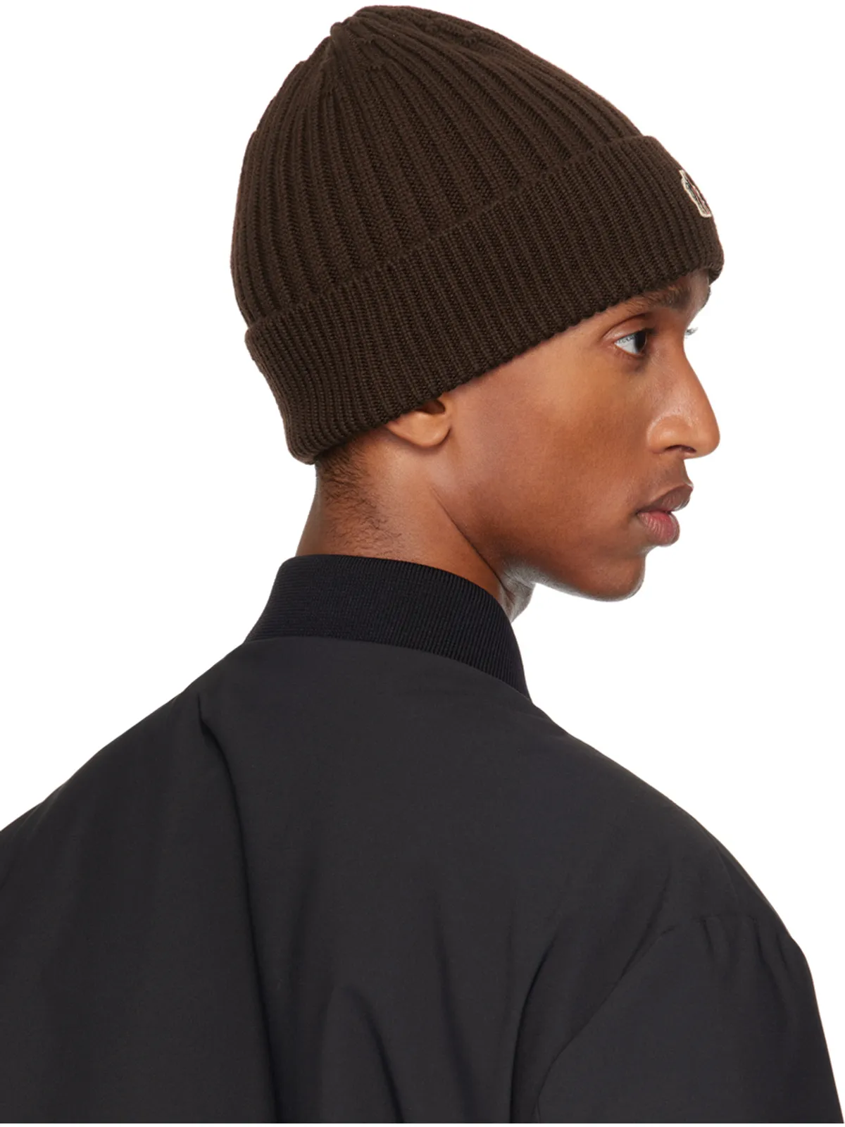 Moncler Grenoble リブニット ウール ビーニー - 画像3
