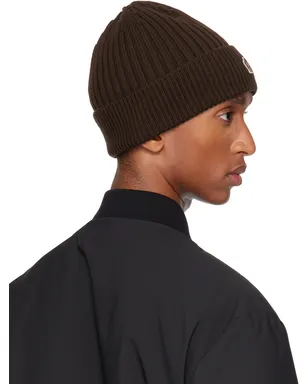 Moncler Grenoble リブニット ウール ビーニー - サムネイル3