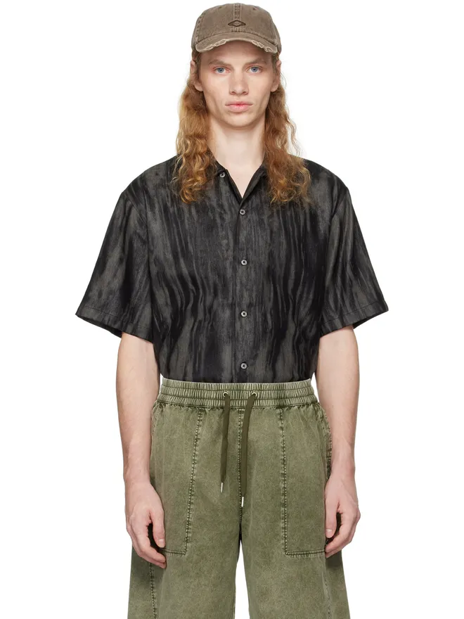 Han Kjobenhavn Han Kjobenhavn ルーズ ボウリングシャツの商品画像