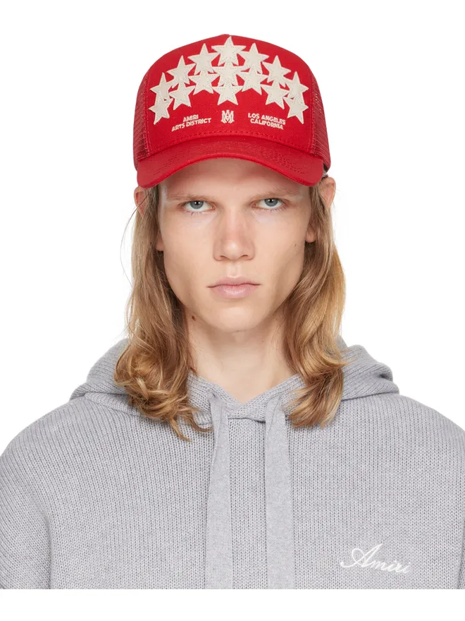AMIRI AMIRI Stars トラッカーキャップの商品画像