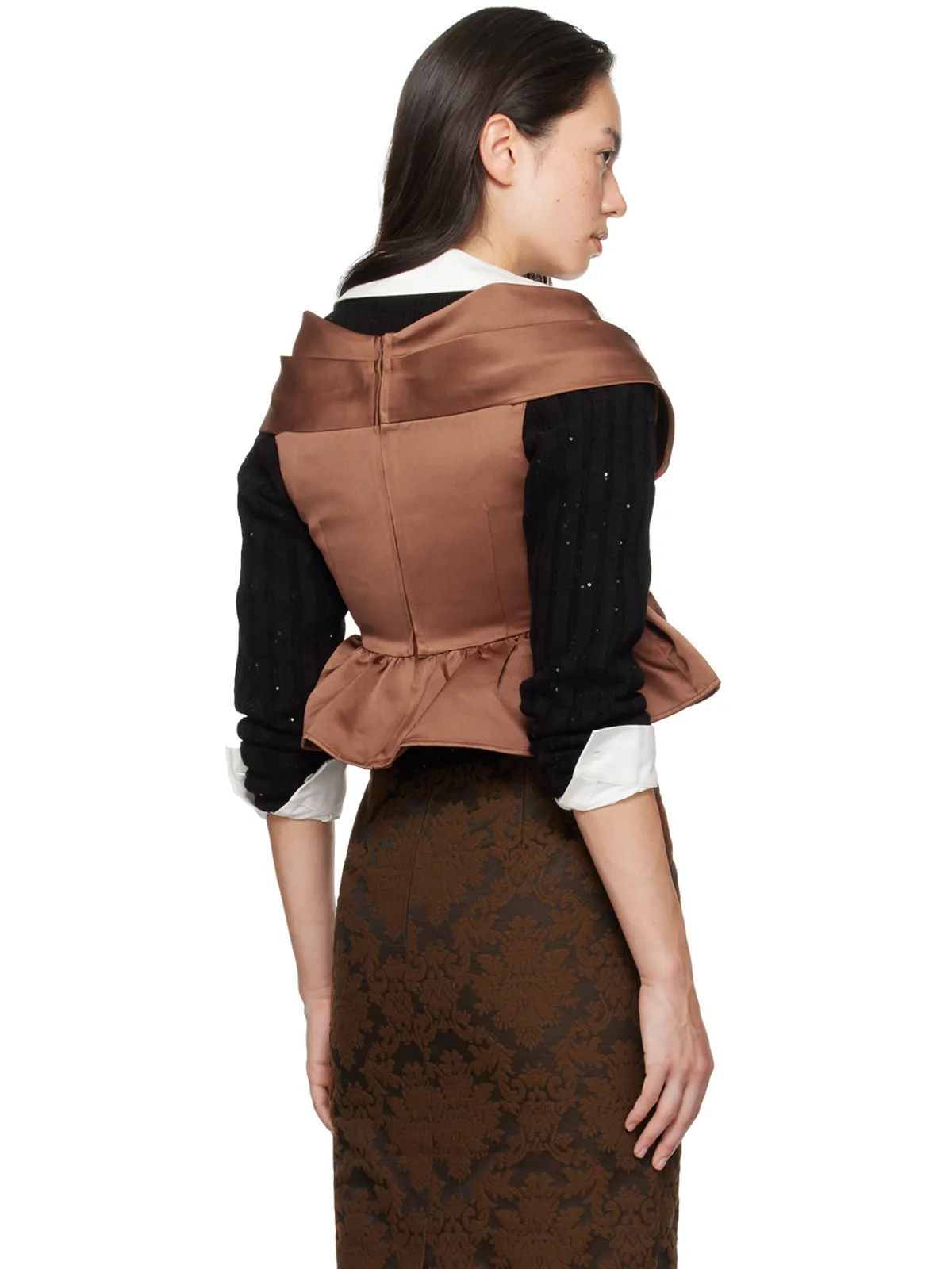 Shushu/Tong Three-Dimensional Pleated トップス - 画像3